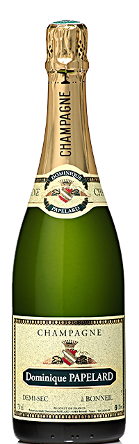 Producteur Champagne Dominique Papelard - Vente en ligne - Champagne  Demi-Sec Tradition